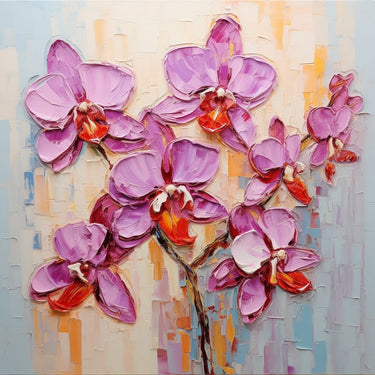 Orchid Canvas on Canvas